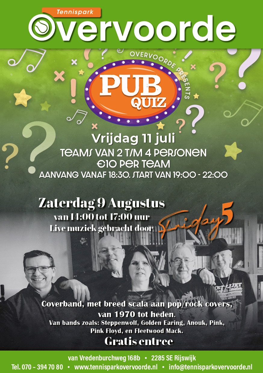 Pub Quiz Poster
